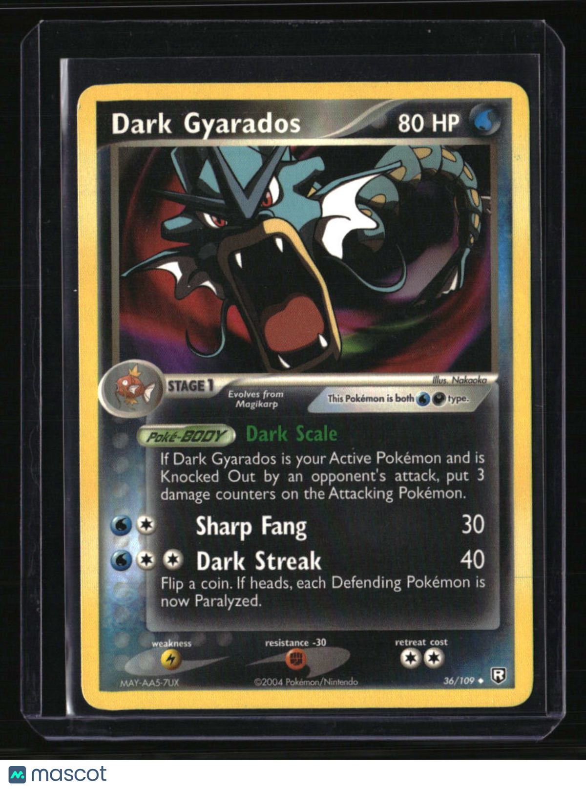 EX Team Rocket Returns Dark Gyarados