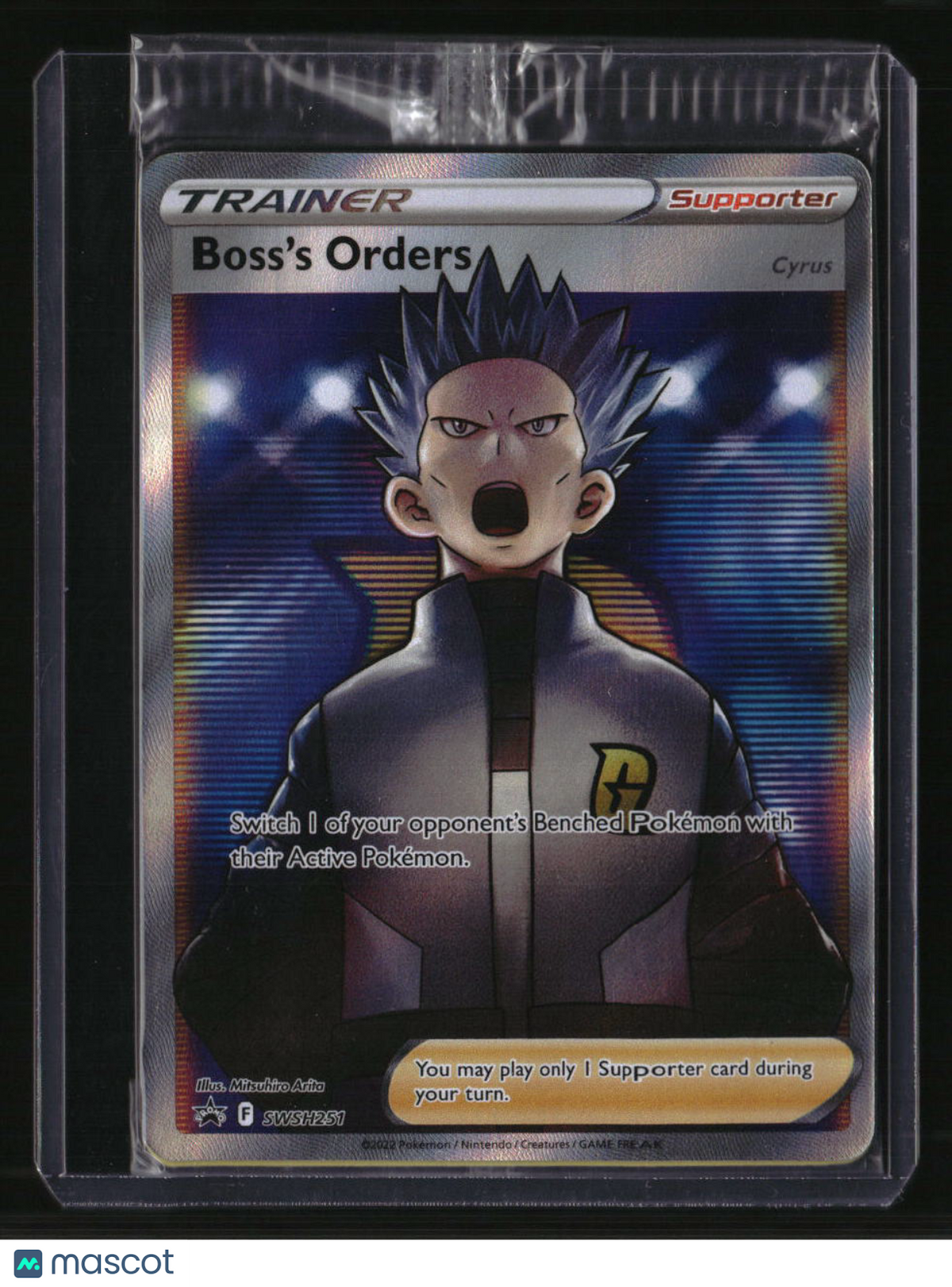 SWSH: Sword & Shield Promo Cards Boss's Orders (Full Art) - Sealed