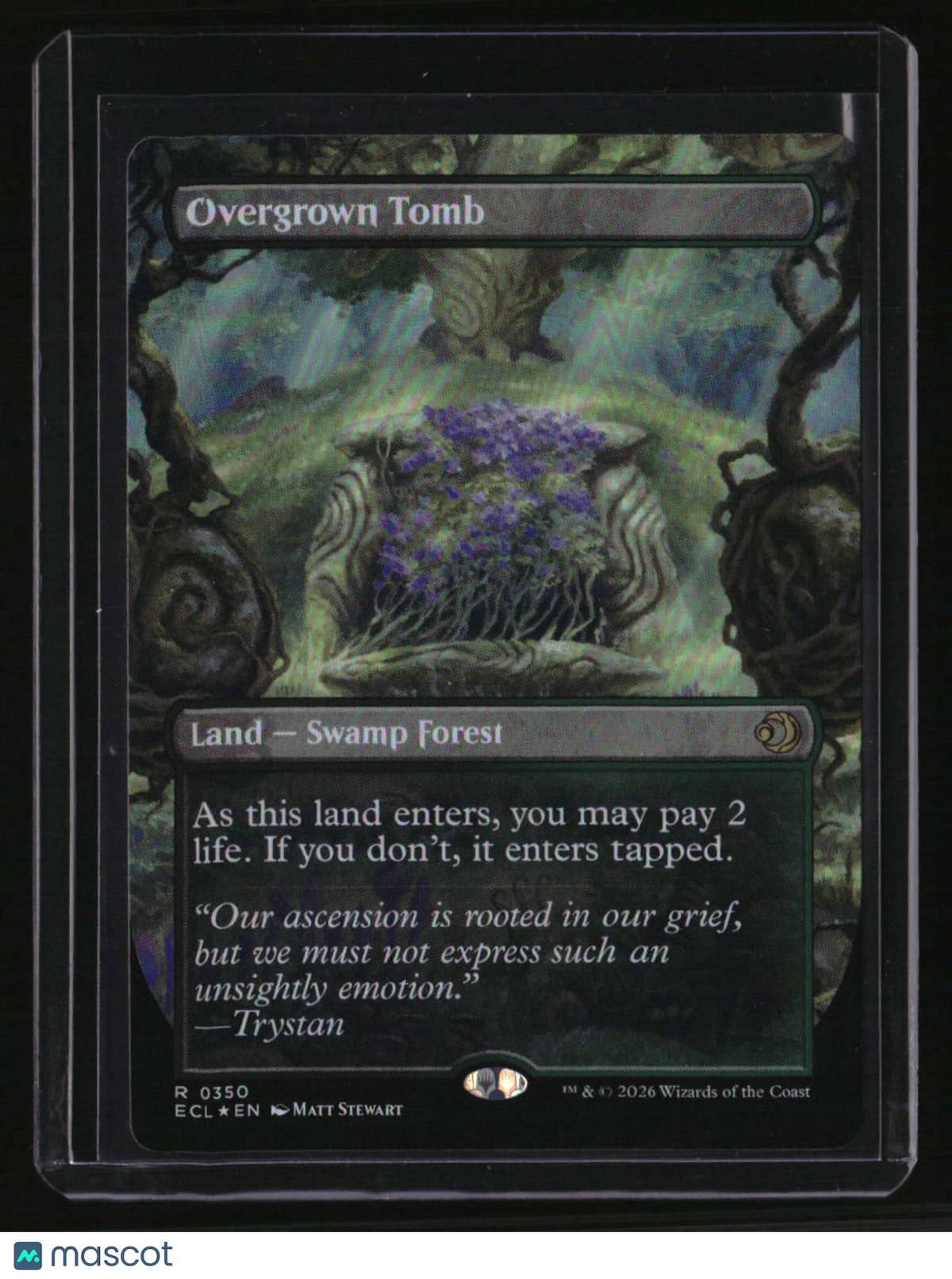 Lorwyn Eclipsed Overgrown Tomb (Borderless) Foil