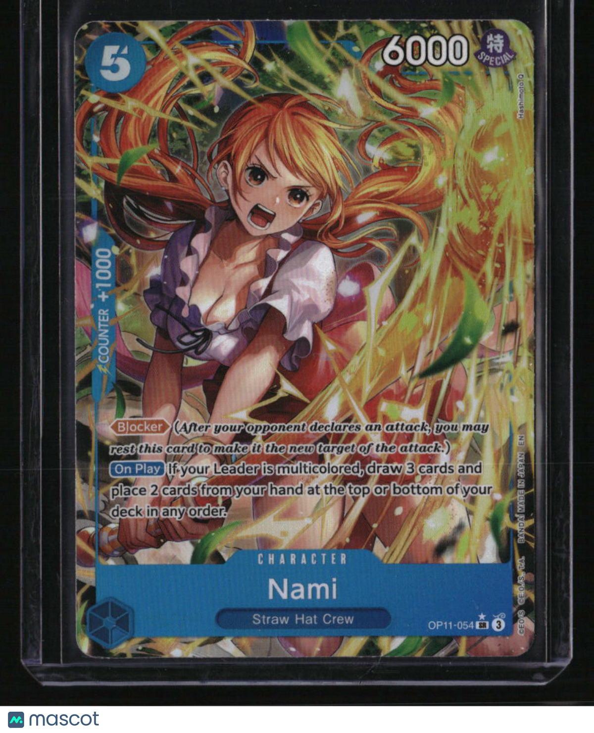 A Fist of Divine Speed #OP11-054 Nami (054) (Alternate Art)