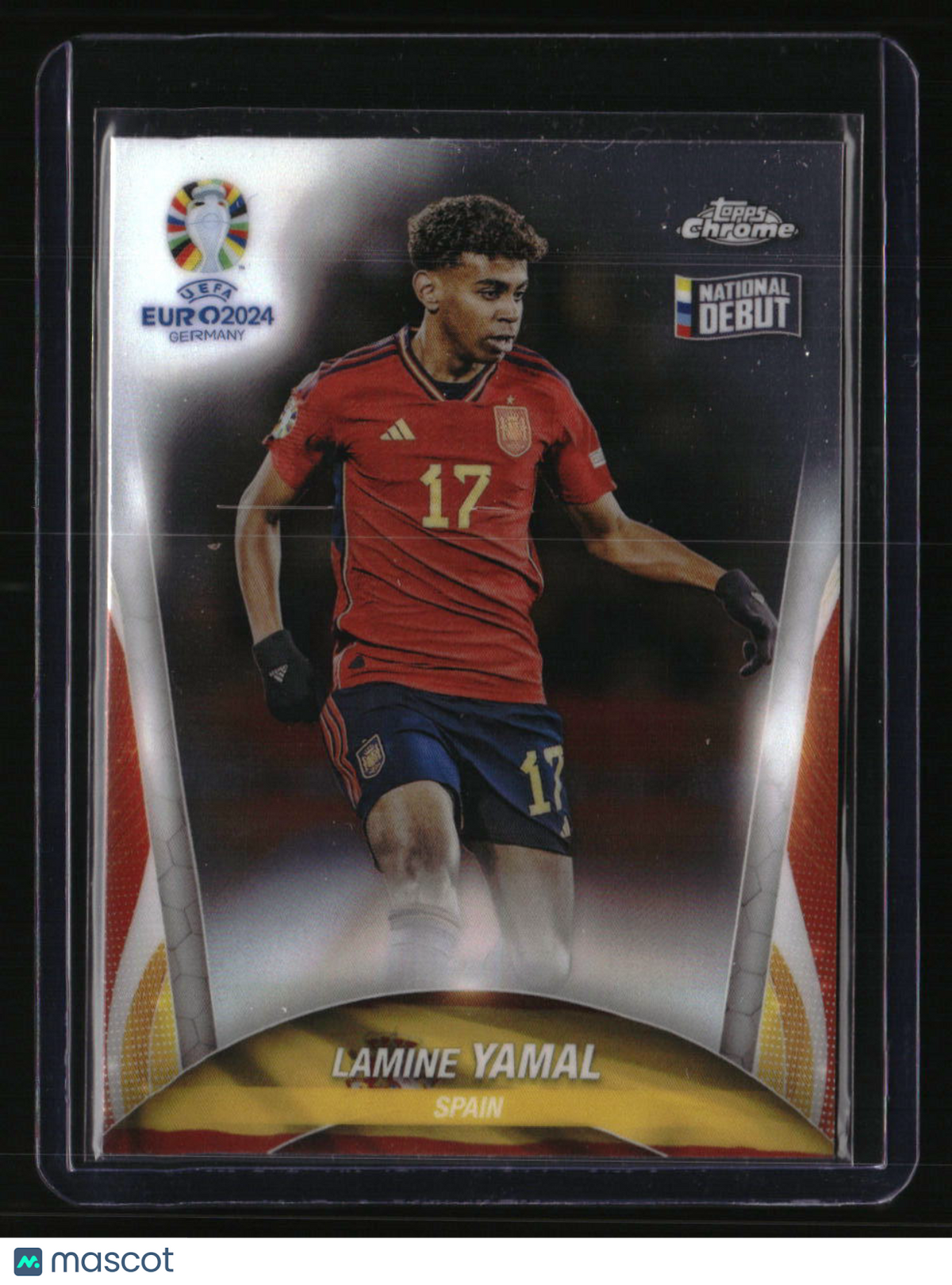 2024 Topps Chrome UEFA EURO Lamine Yamal