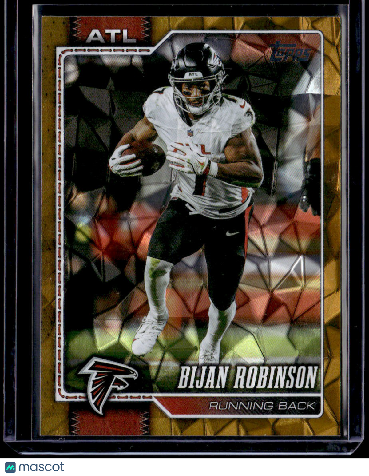2026 Topps Flagship Bijan Robinson Gold Diamante Foil #/50
