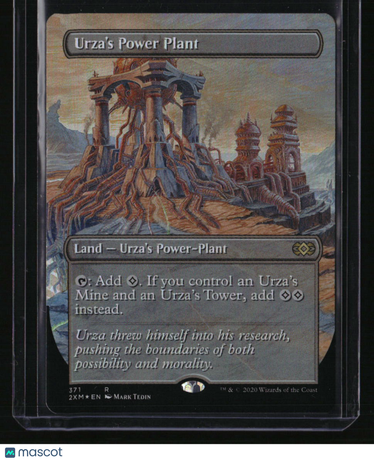 Double Masters Urza's Power Plant (Borderless) Foil