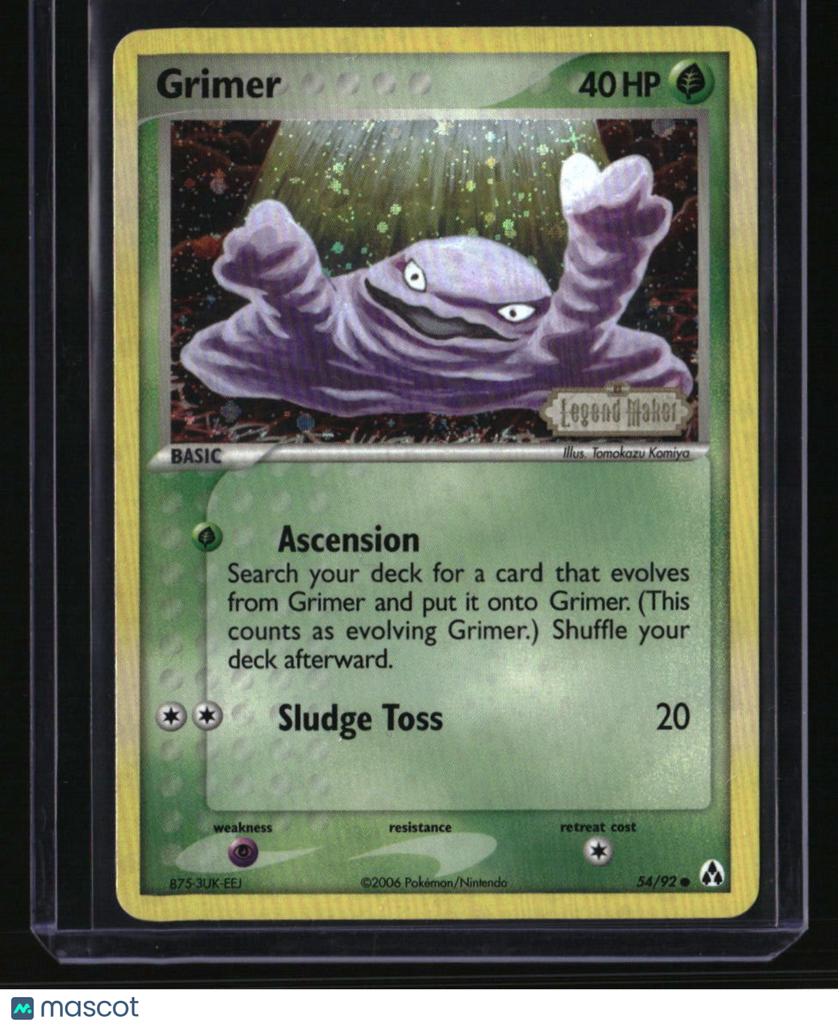 EX Legend Maker Grimer Reverse Holo