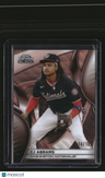 2025 Topps Chrome Black CJ Abrams Rose Gold Wave Refractors #/15