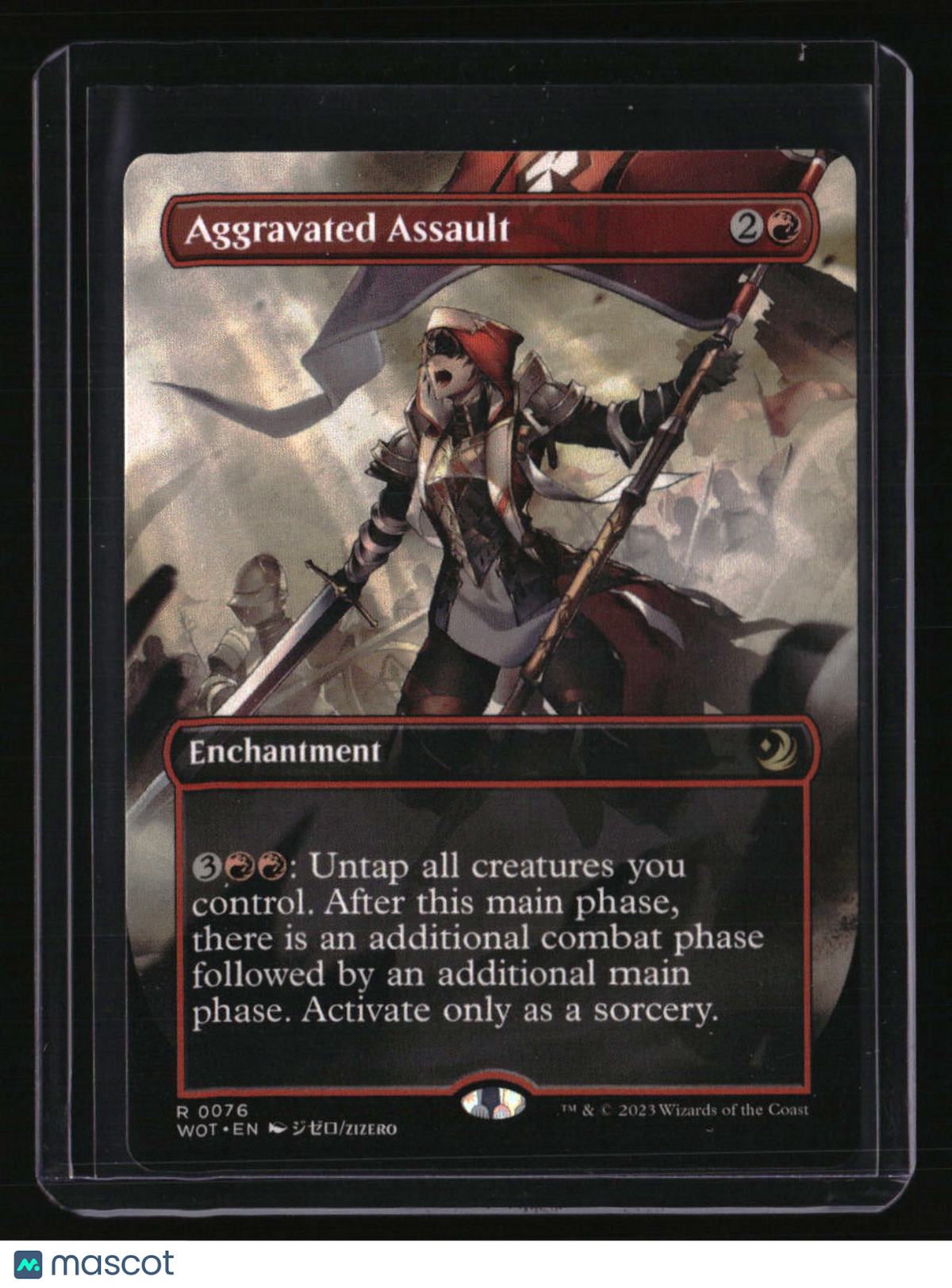 Wilds of Eldraine: Enchanting Tales Aggravated Assault (Anime Borderless)
