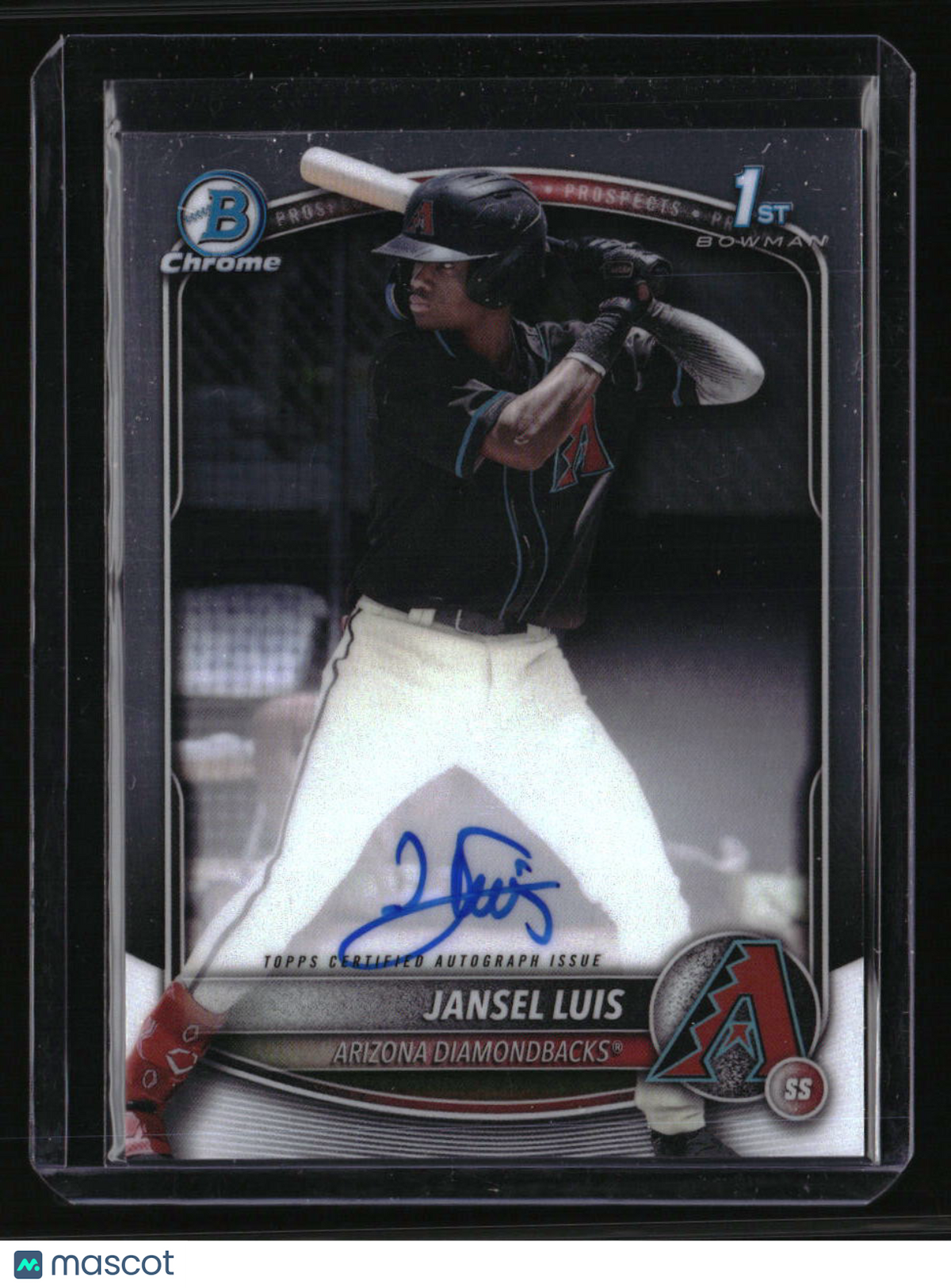2025 Bowman Jansel Luis Chrome Prospect Autographs