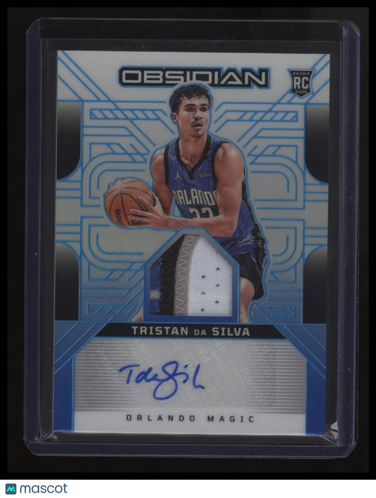 2024-25 Panini Obsidian Tristan da Silva Rookie Jersey Ink E.E. FOTL #/27