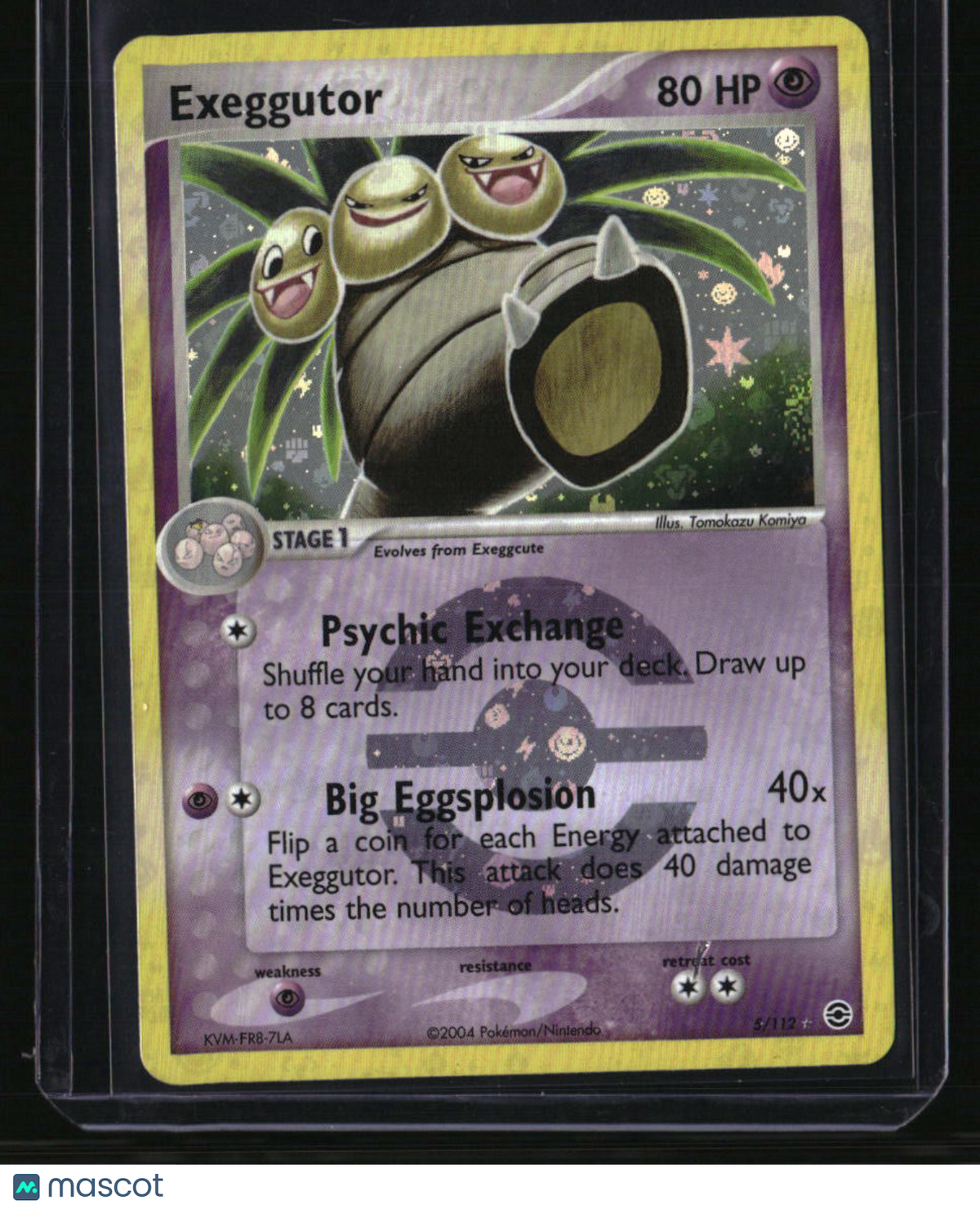 FireRed & LeafGreen Exeggutor Reverse Holo