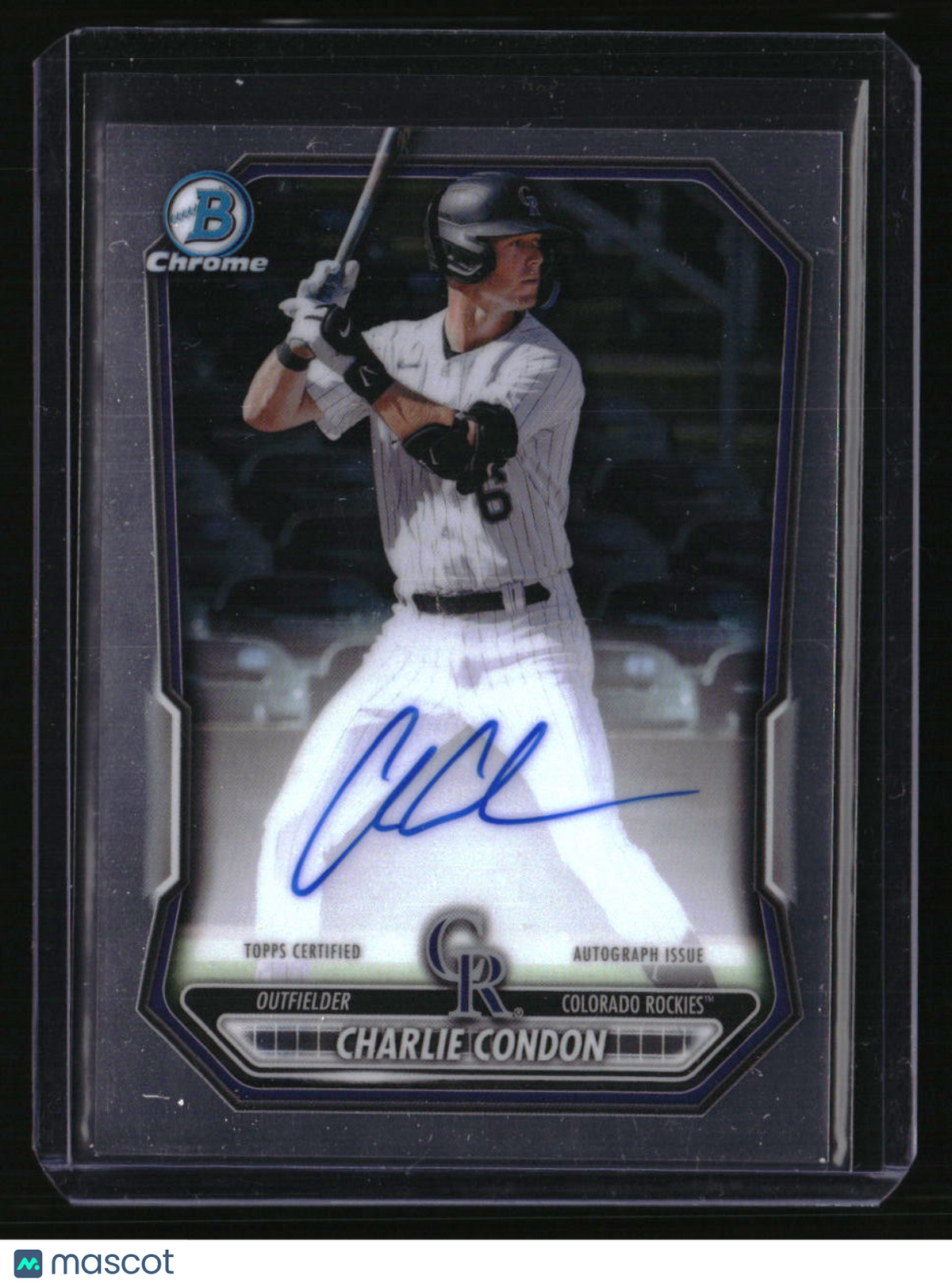 2026 Bowman Charlie Condon Chrome Prospect Autographs