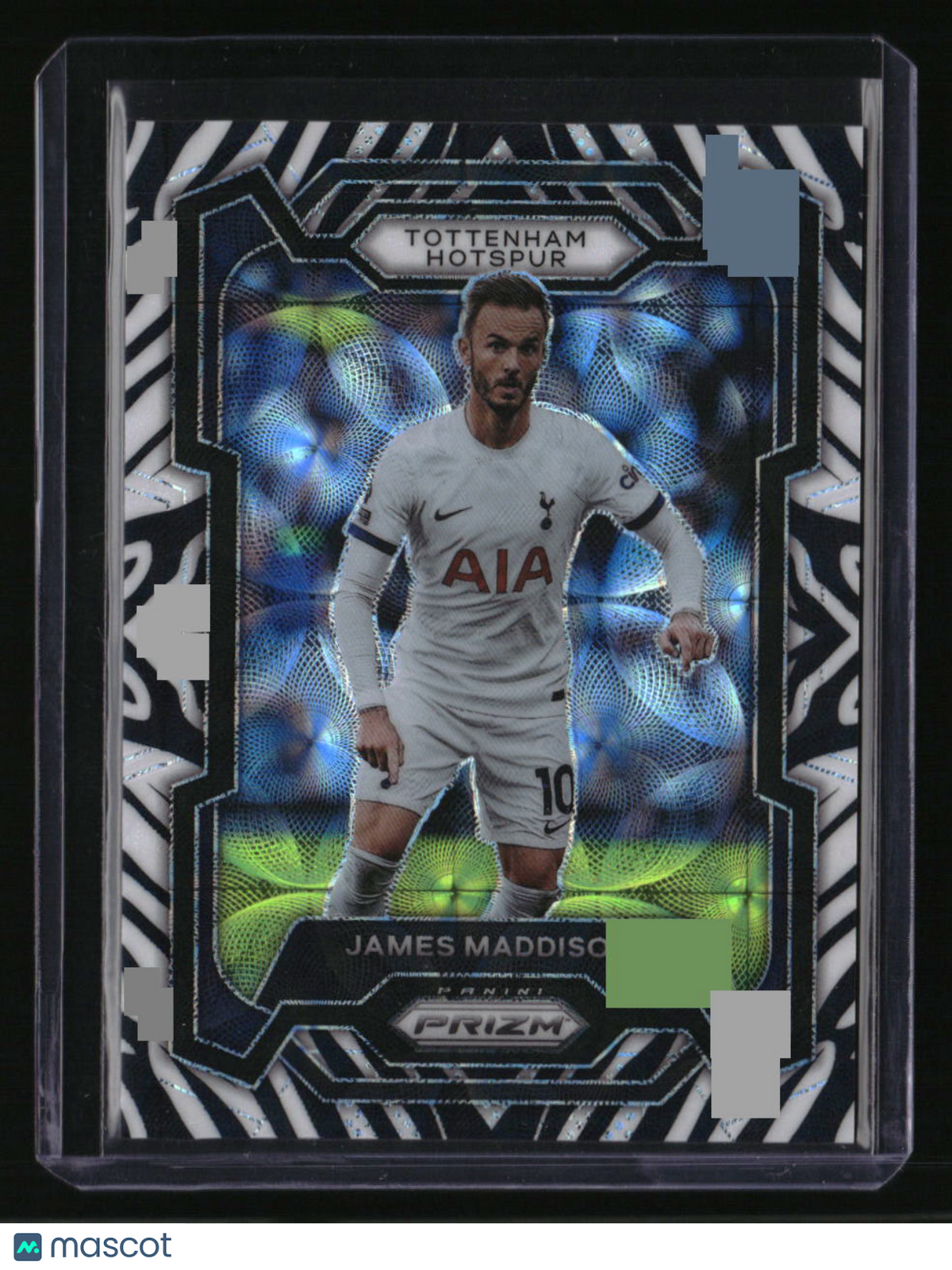 2023-24 Panini Prizm Premier League James Maddison Choice Zebra #/15