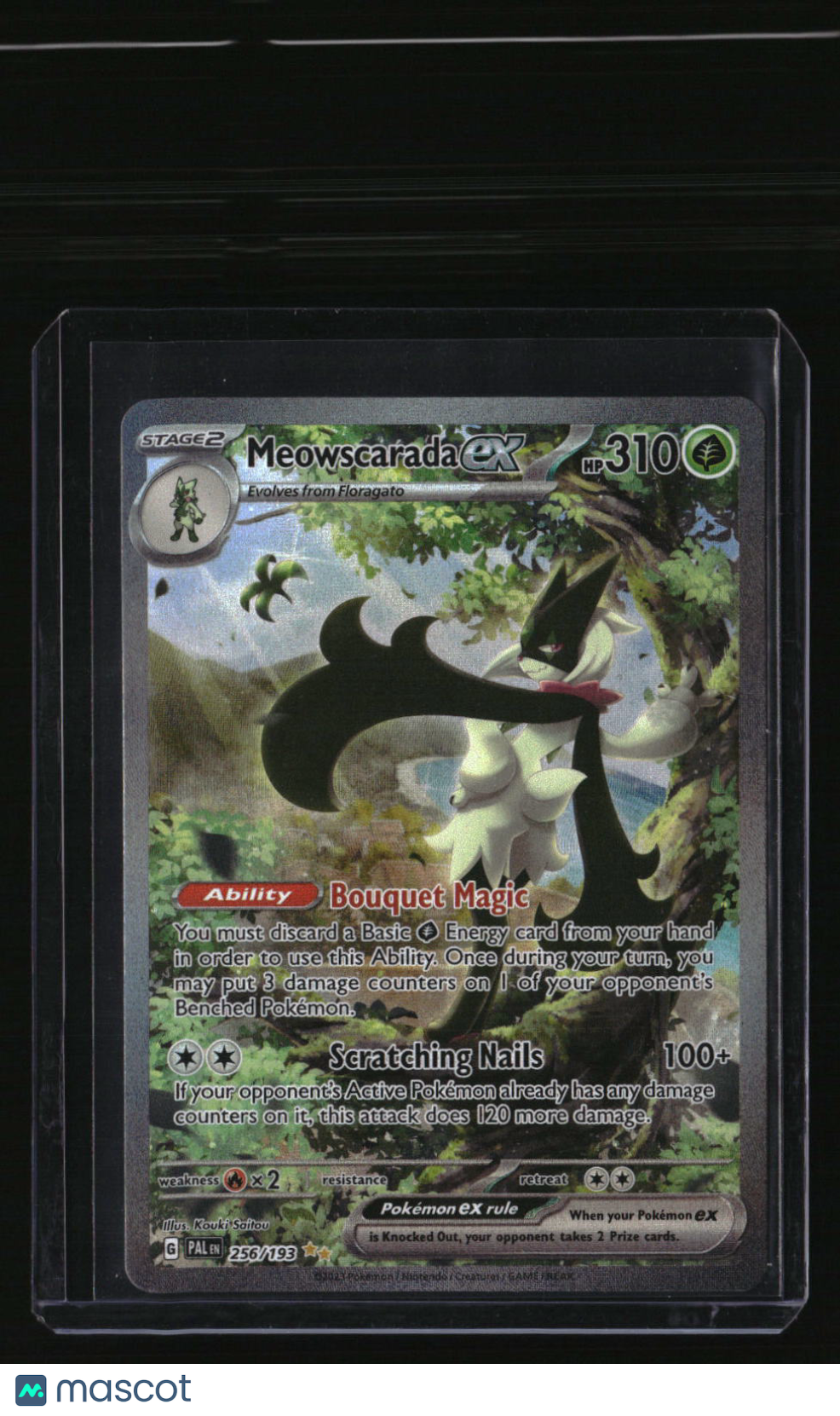 SV02: Paldea Evolved Meowscarada ex