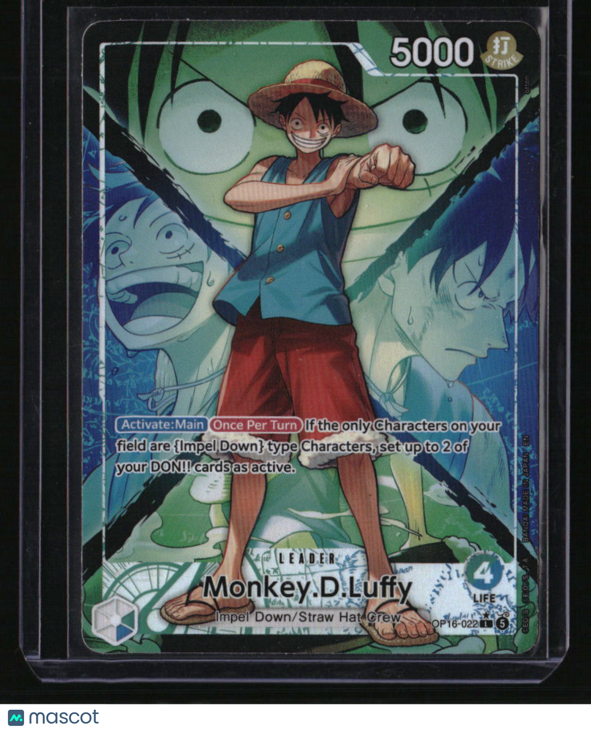 The Time of Battle Monkey.D.Luffy (022) (Alternate Art)