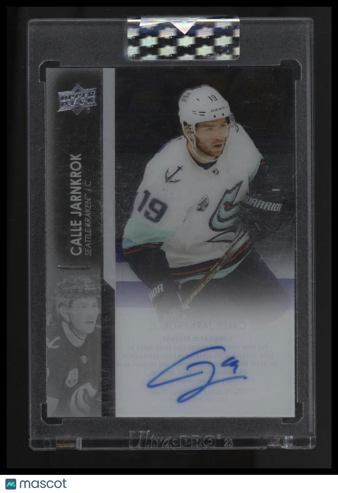 2022-23 Upper Deck Clear Cut Calle Jarnkrok 2021-22 Base Set