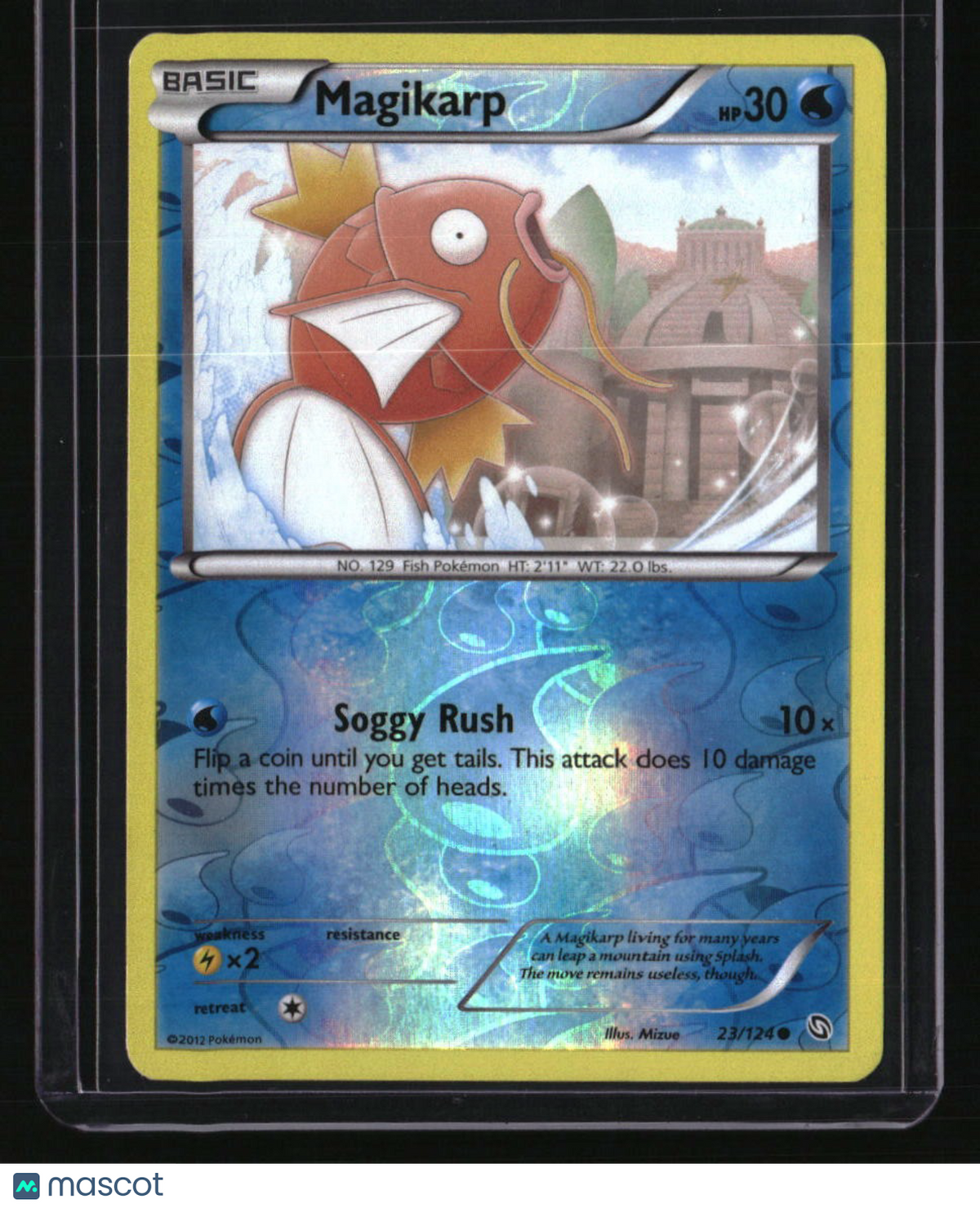 Dragons Exalted Magikarp Reverse Holo