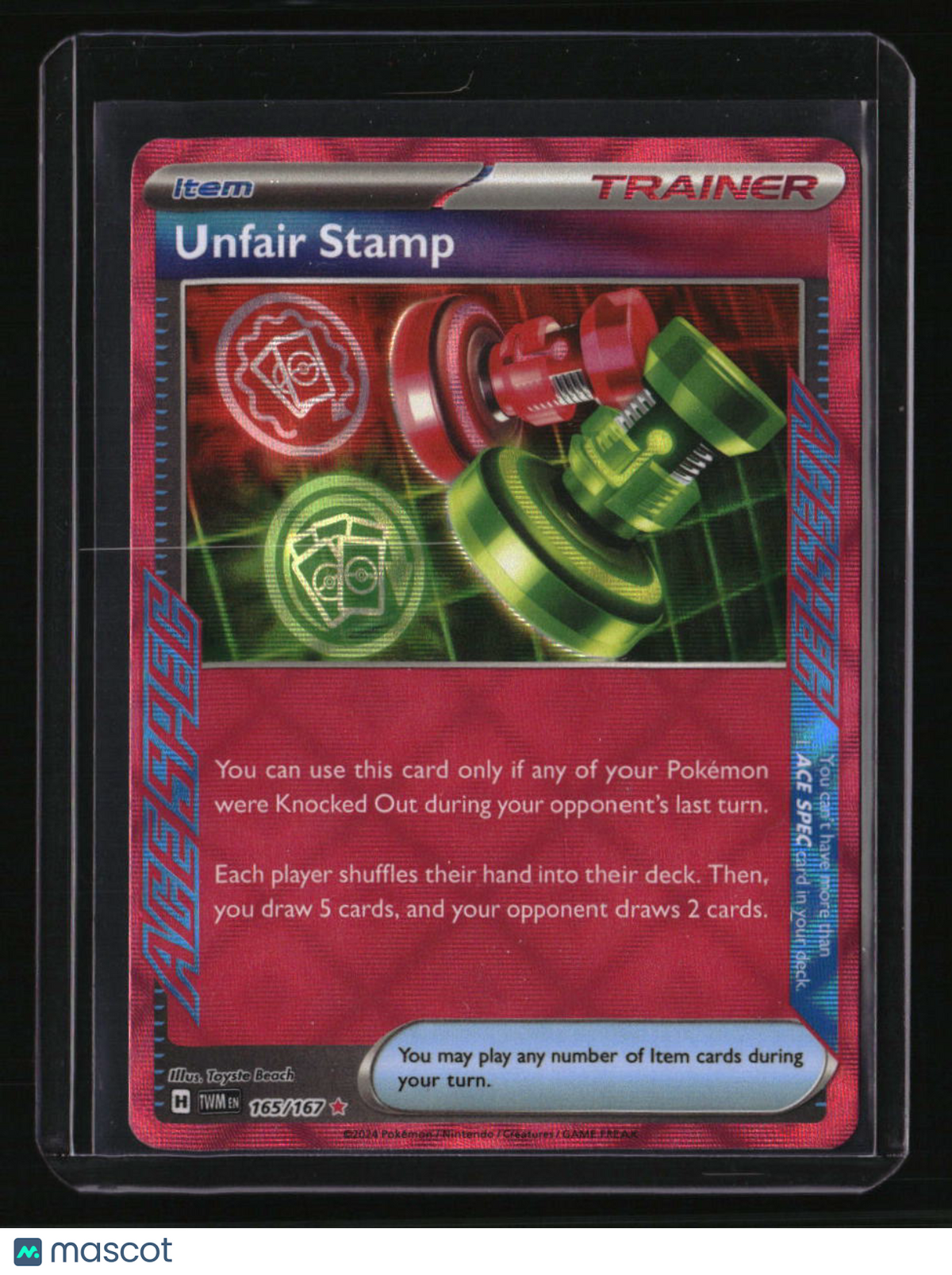 SV06: Twilight Masquerade Unfair Stamp