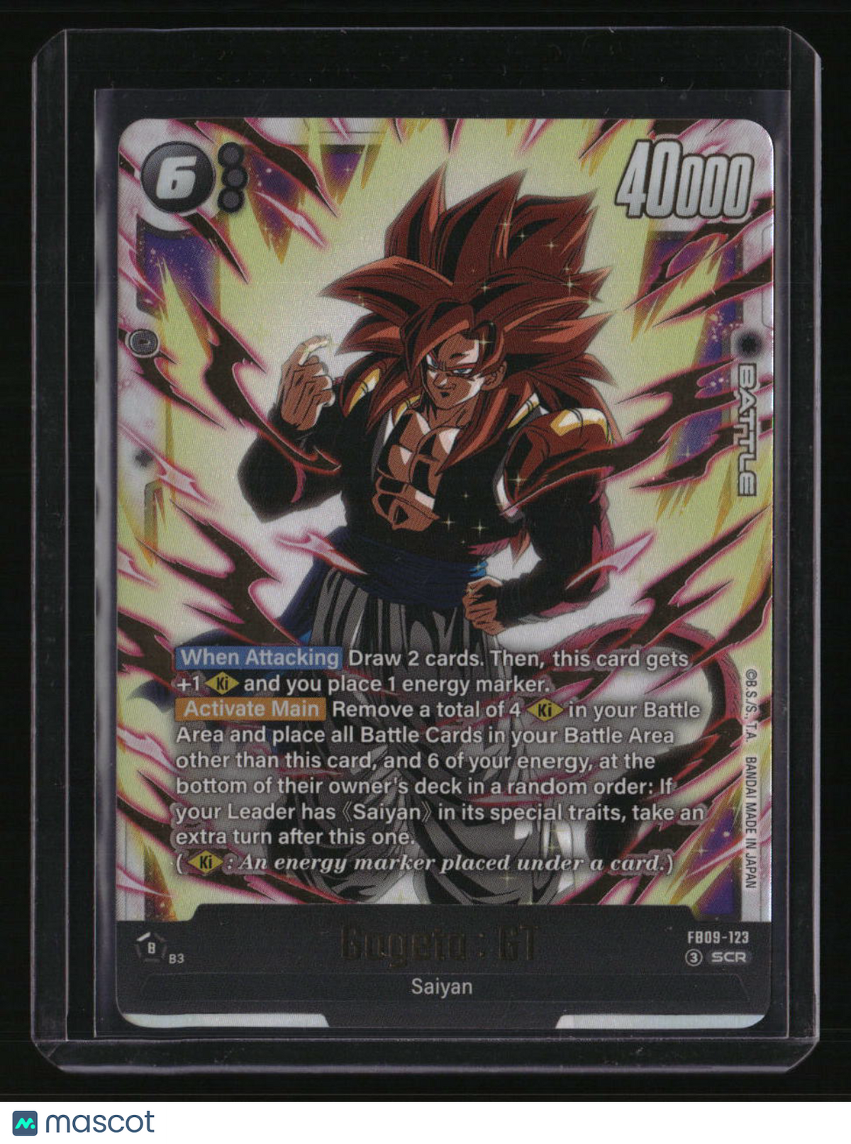 Dual Evolution Gogeta : GT - FB09-123