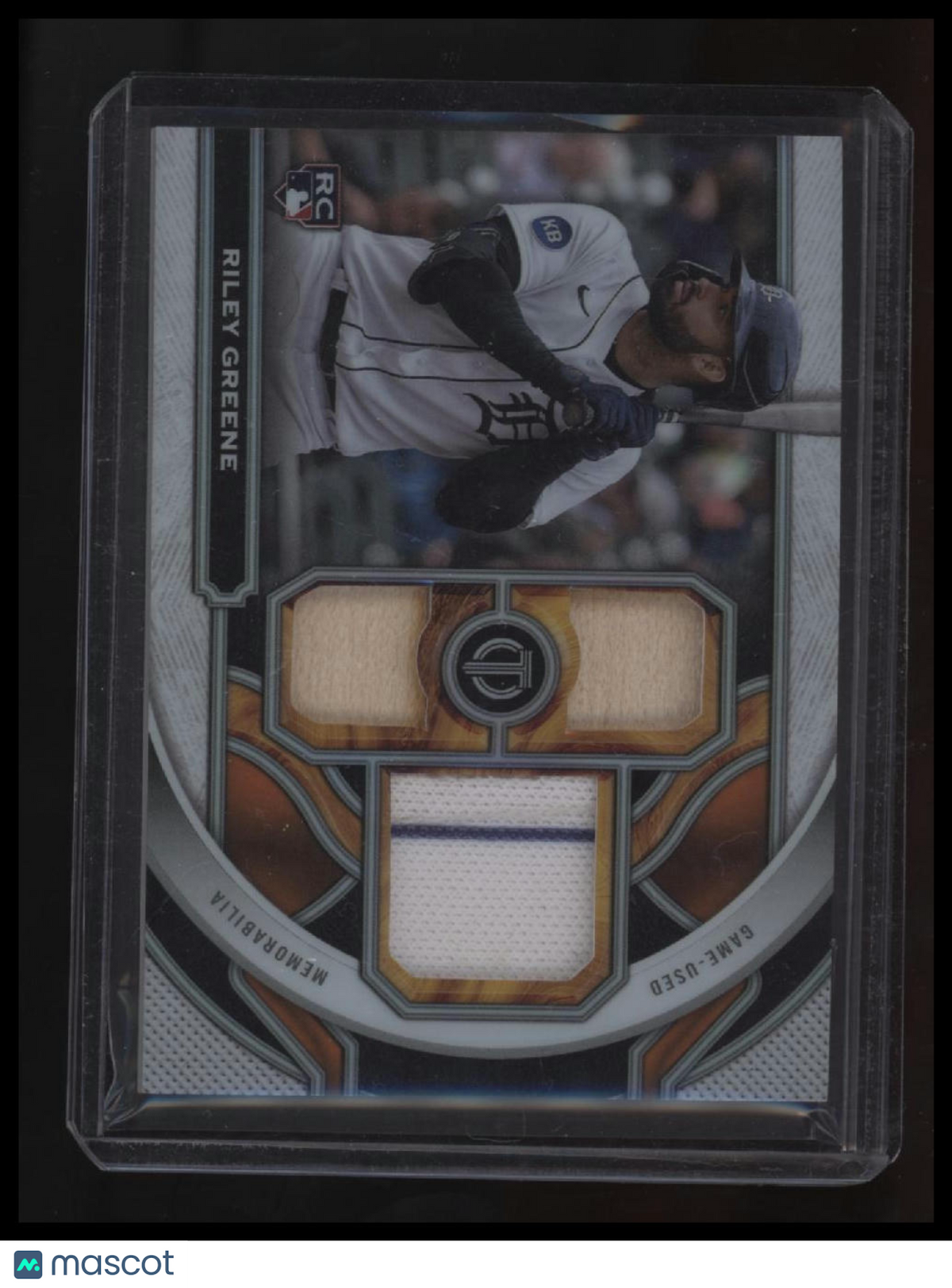 2023 Topps Tribute Riley Greene Tribute Triple Relics #/199