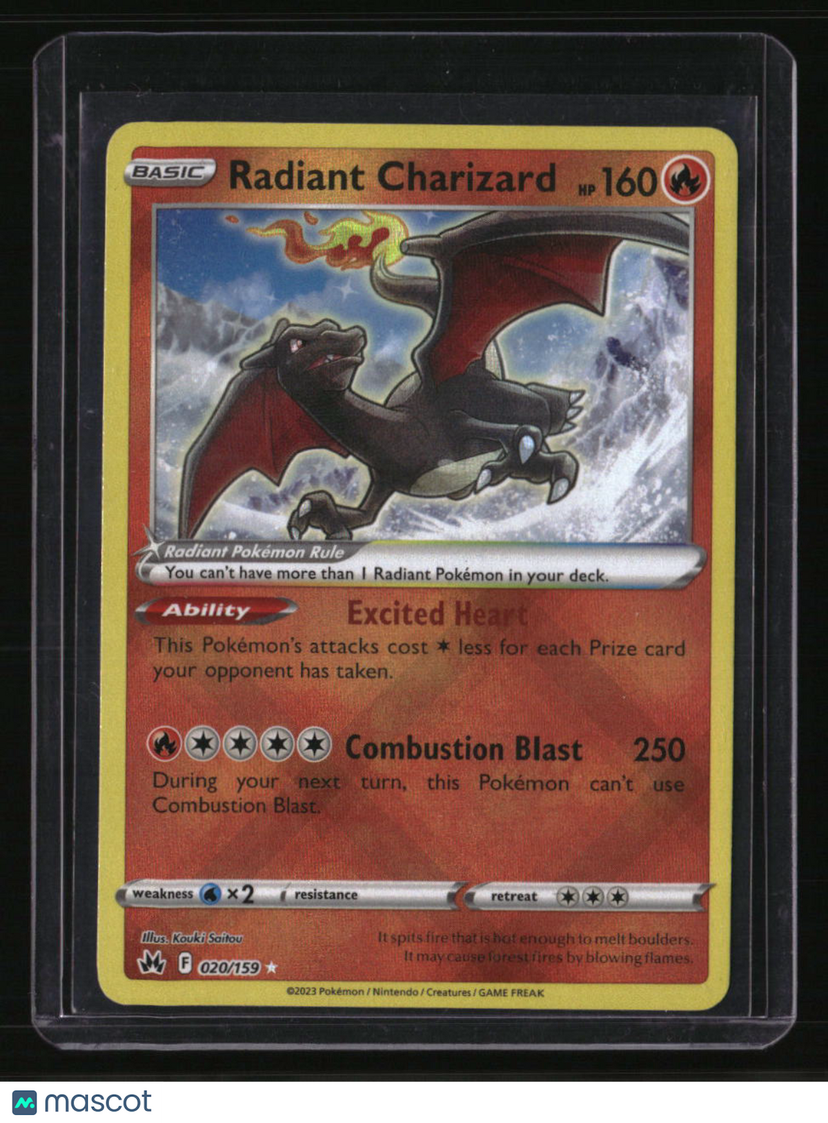 SWSH: Crown Zenith Radiant Charizard