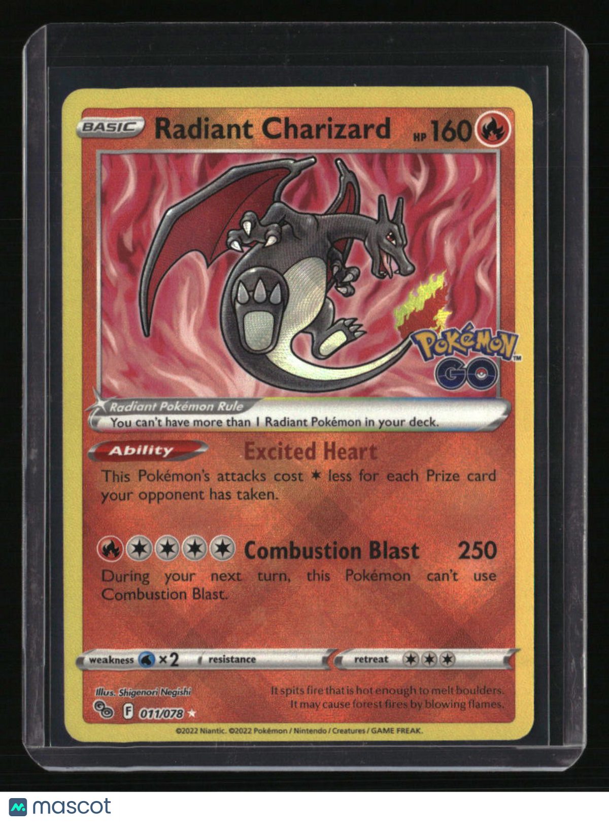 Pokemon GO Radiant Charizard