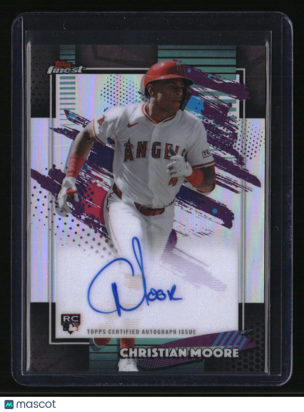 2026 Finest Christian Moore Finest Autographs Refractors