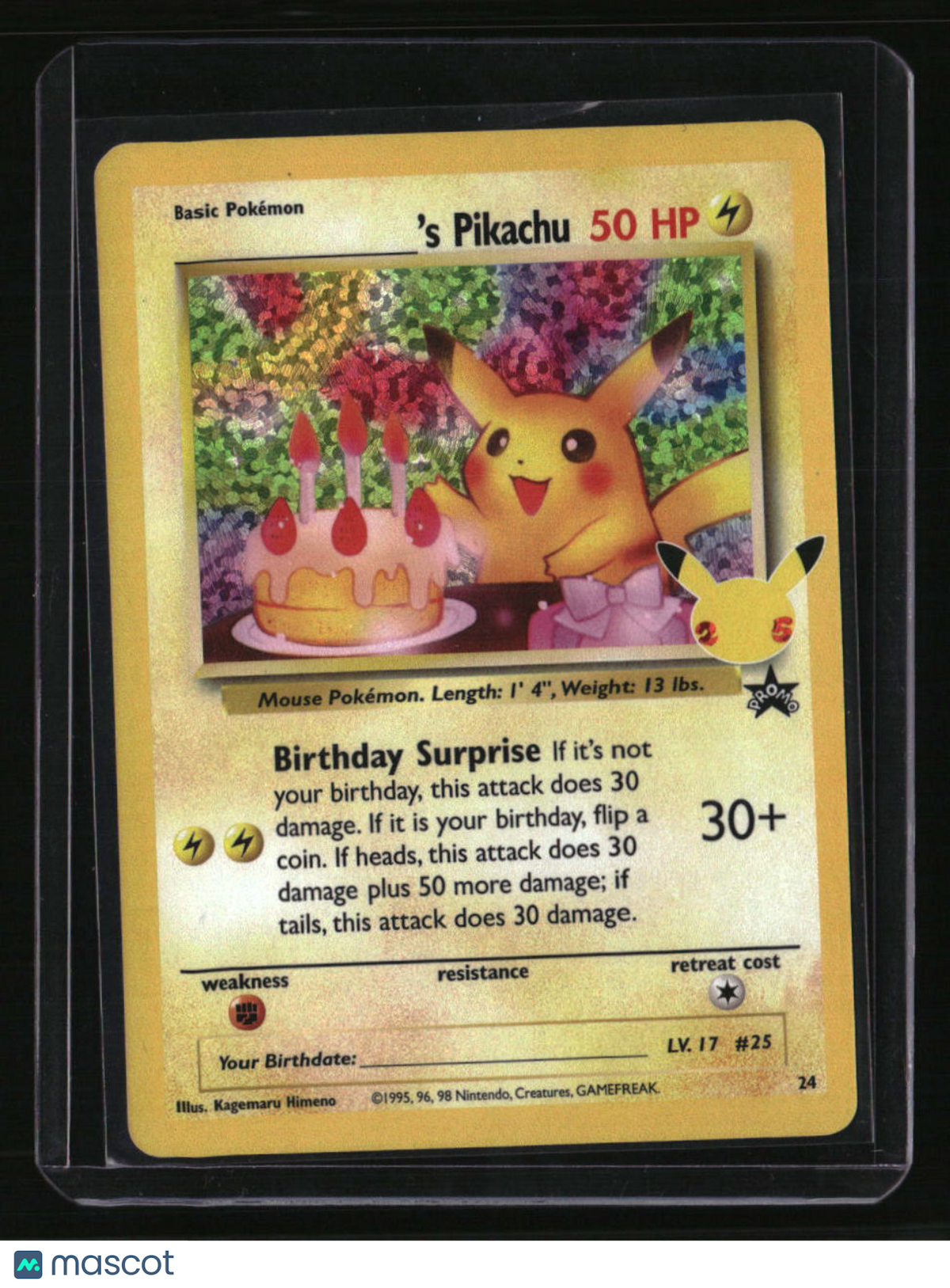 Celebrations: Classic Collection ______'s Pikachu