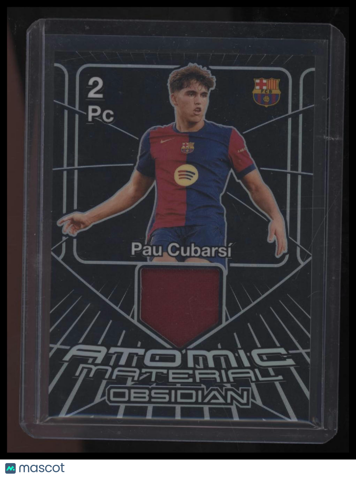 2024-25 Panini Obsidian Pau Cubarsi Atomic Material #/199