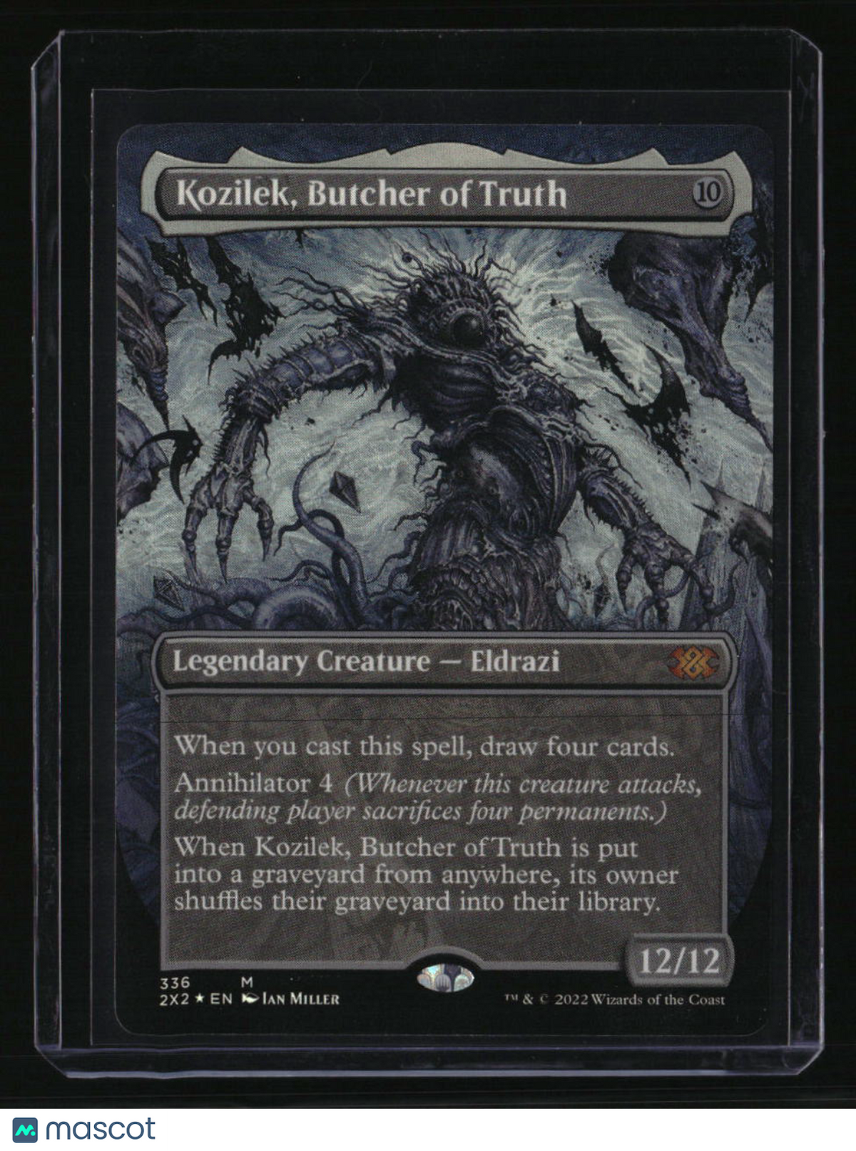 Double Masters 2022 Kozilek, Butcher of Truth (Borderless) Foil