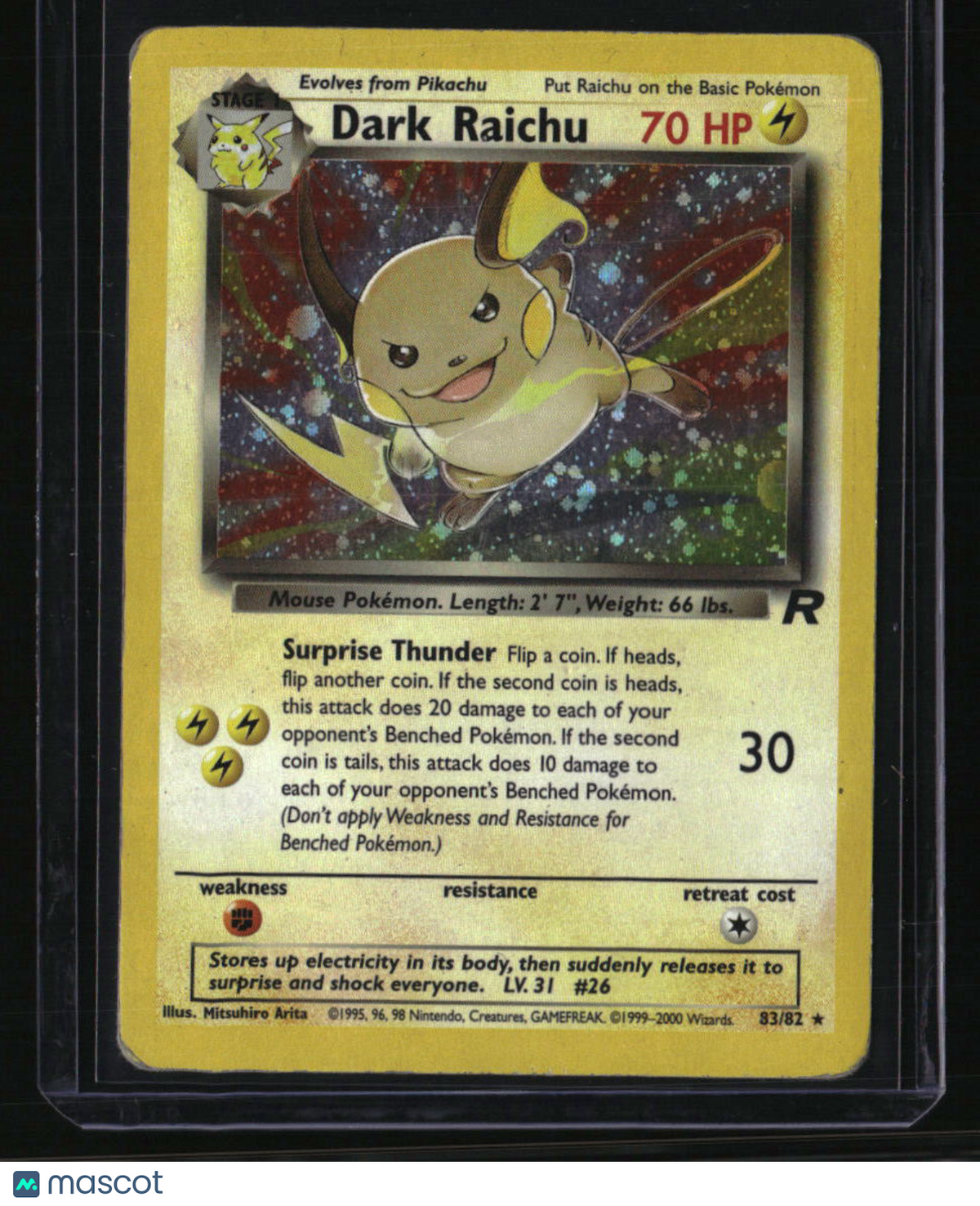 Team Rocket Dark Raichu