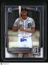 2025 Bowman Chrome Cris Rodriguez Prospect Autographs