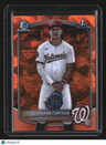 2025 Bowman Chrome Sapphire Brayan Cortesia Prospects Orange Sapphire #/25