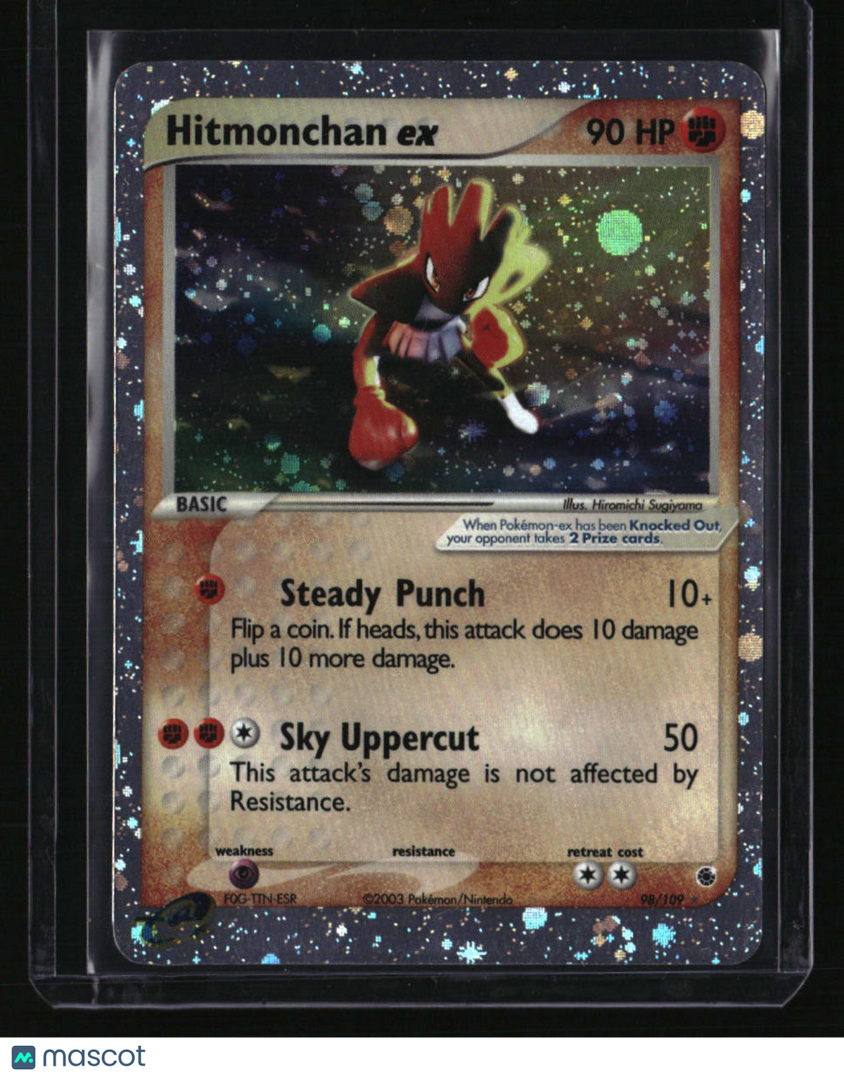 EX Ruby and Sapphire Hitmonchan ex