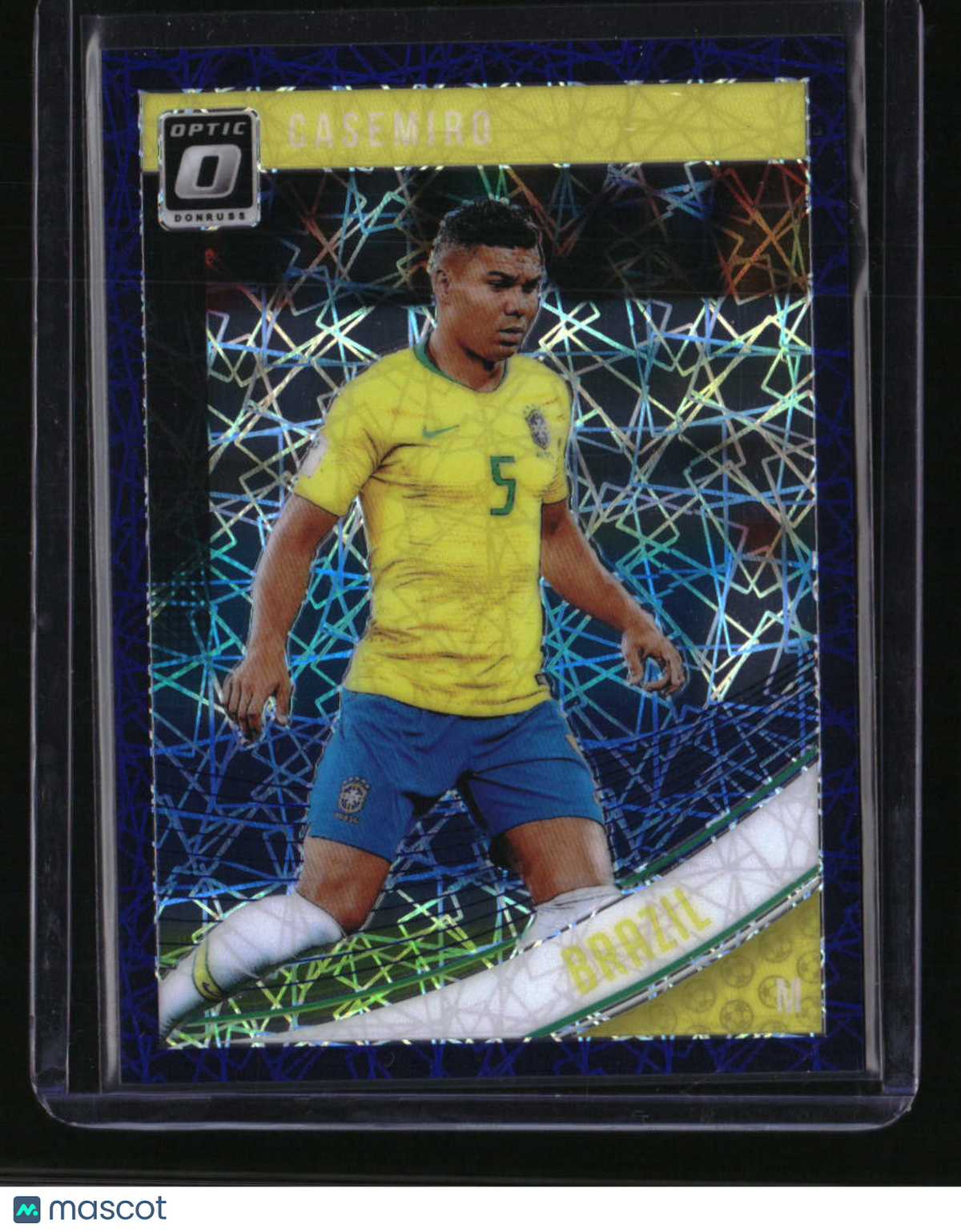 2018-19 Donruss Casemiro Optic Purple Velocity #/125