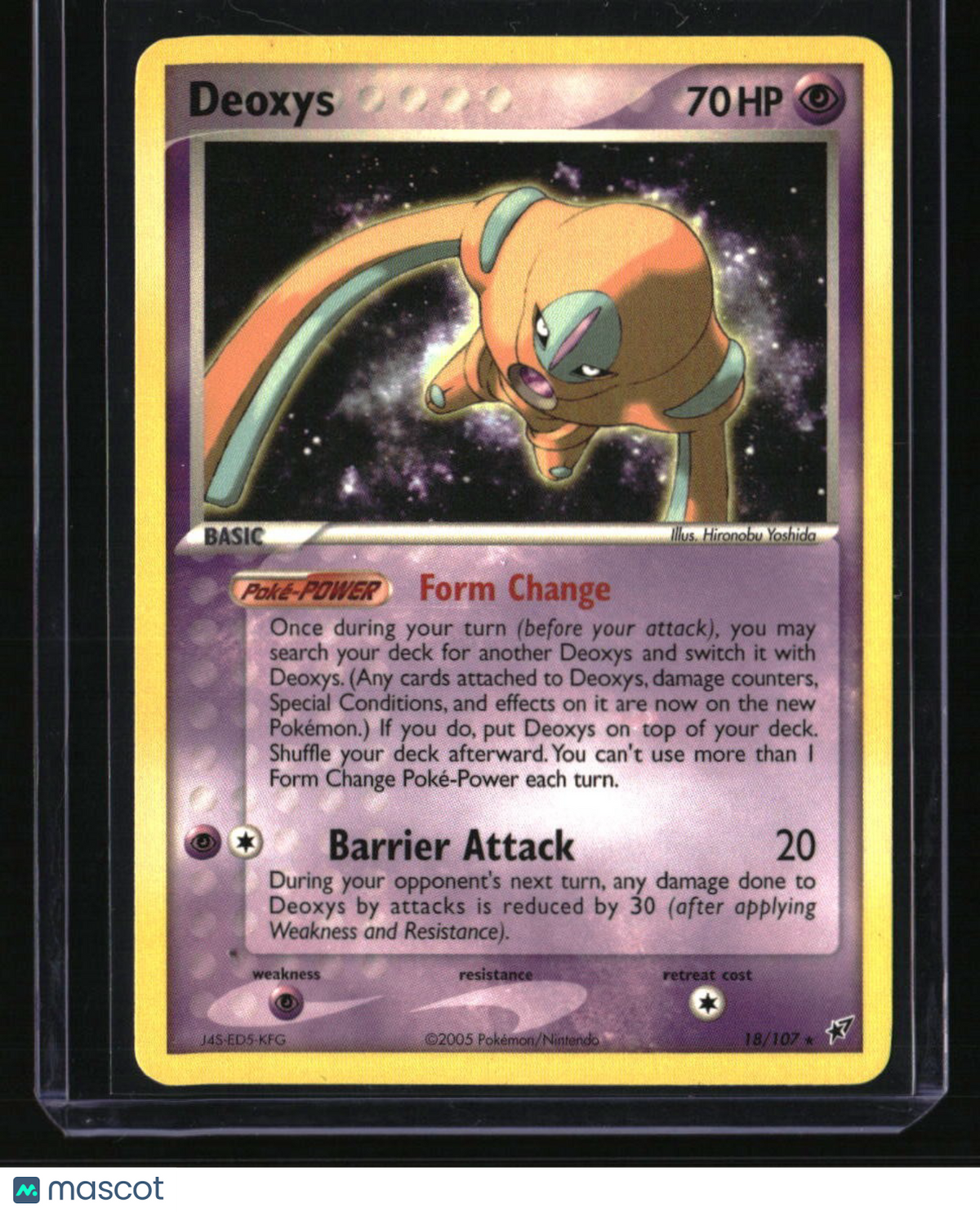 EX Deoxys Deoxys (Defense Forme)