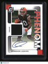 2025 Donruss Quinshon Judkins Rookie Phenom Jersey Autographs #/99