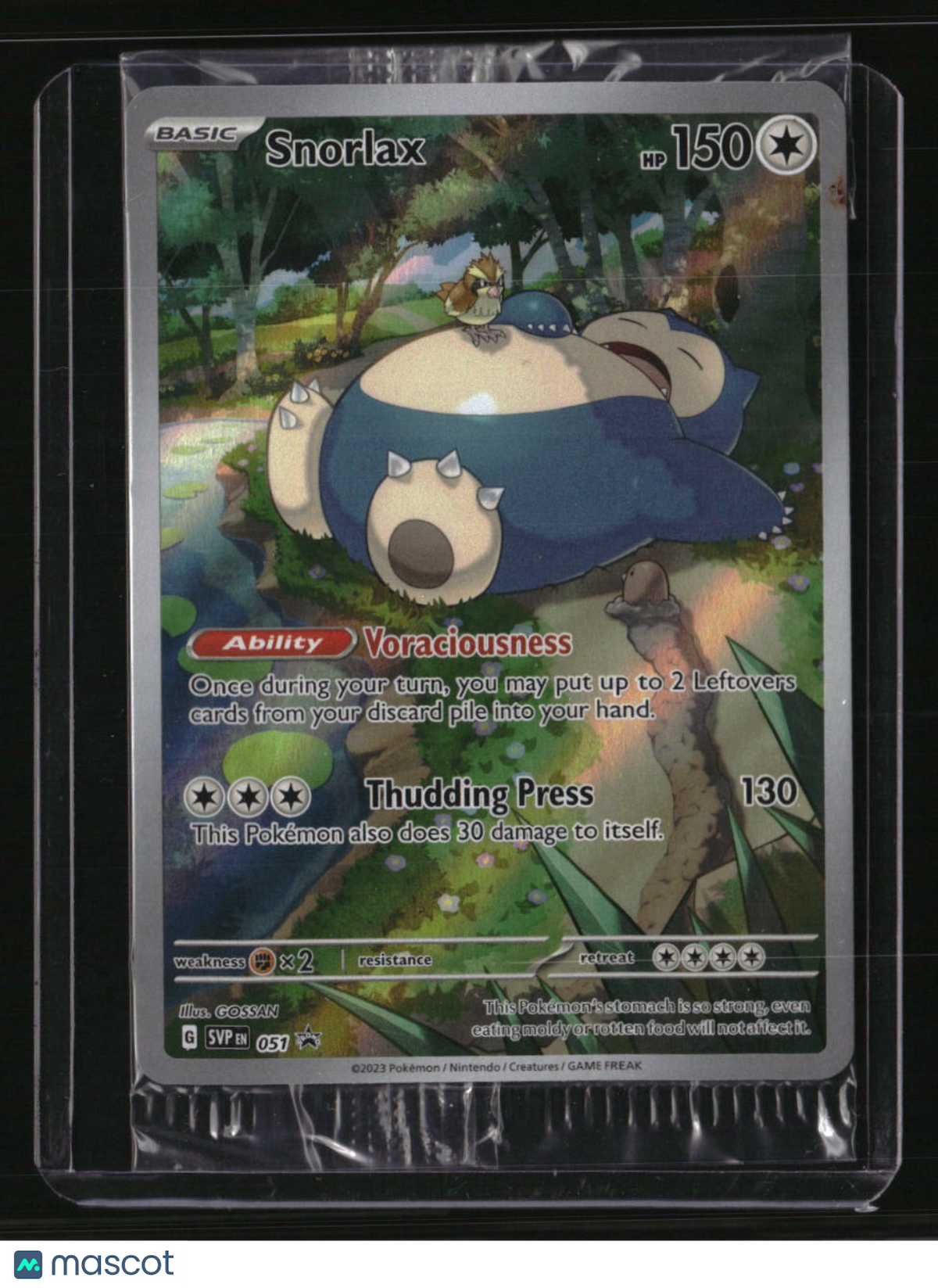 SV: Scarlet & Violet Promo Cards Snorlax Sealed