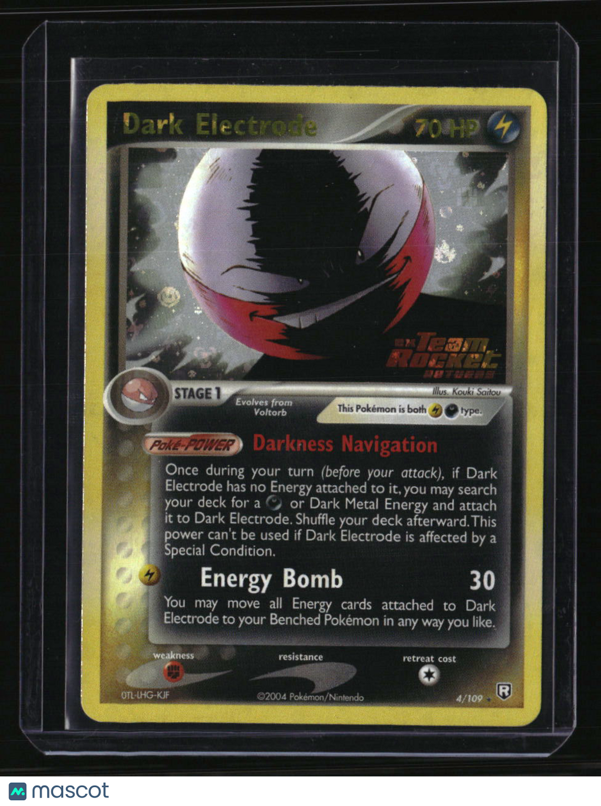 EX Team Rocket Returns Dark Electrode Reverse Holo