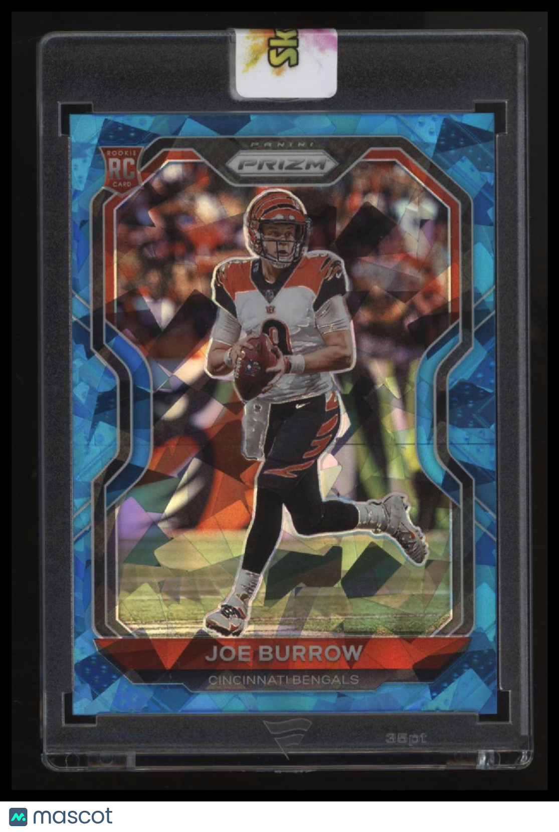 2020 Panini Prizm Joe Burrow Prizm Blue Ice #/99
