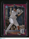 2025 Bowman Josue Briceno Chrome Prospects Fuchsia Wave Refractor #/199