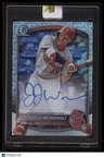 2025 Bowman JJ Wetherholt Chrome Prospect Autographs Mojo Refractor