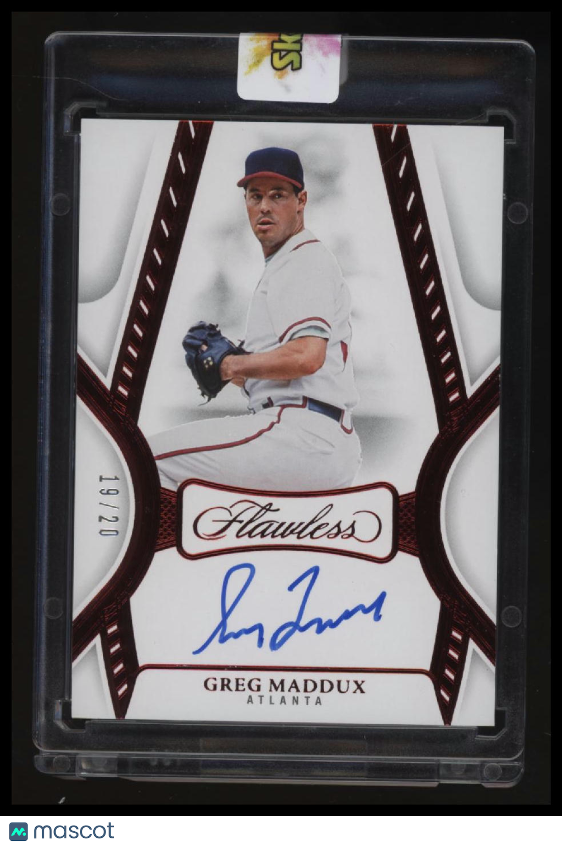 2025 Panini Flawless Greg Maddux Auto #/20