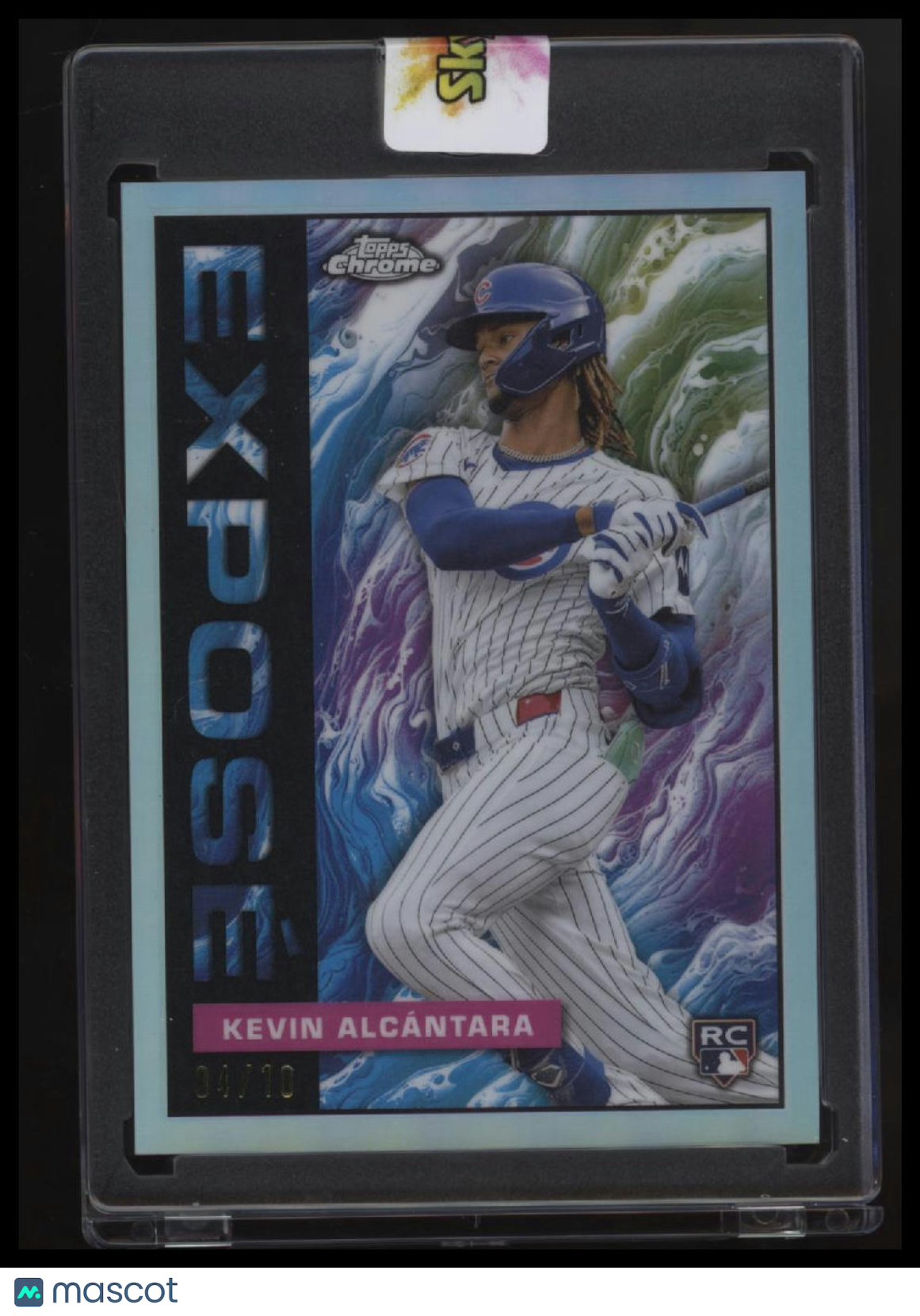 2025 Topps Chrome Kevin Alcántara Exposé #/10