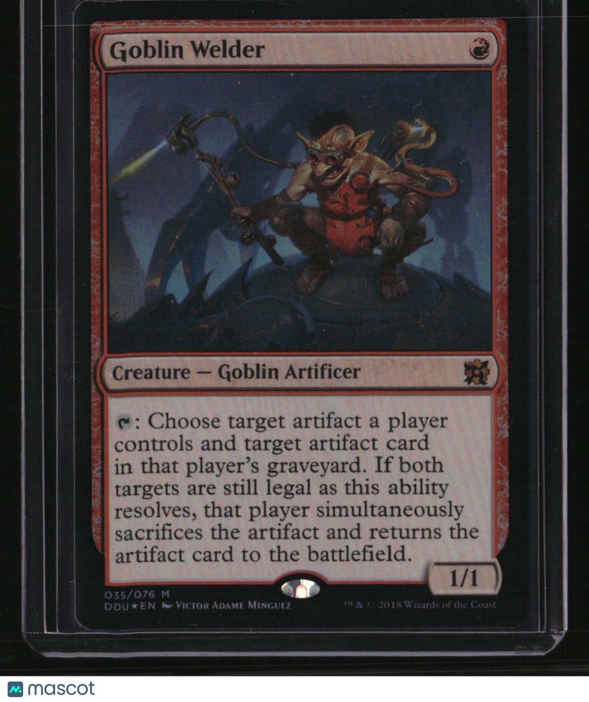 Duel Decks: Elves vs. Inventors Goblin Welder Foil