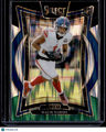2024 Panini Select Malik Nabers Black & Green Prizm Shock