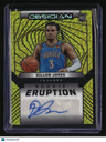 2024-25 Panini Obsidian Dillon Jones Rookie Eruption Auto E.E. Gold Flood #/10