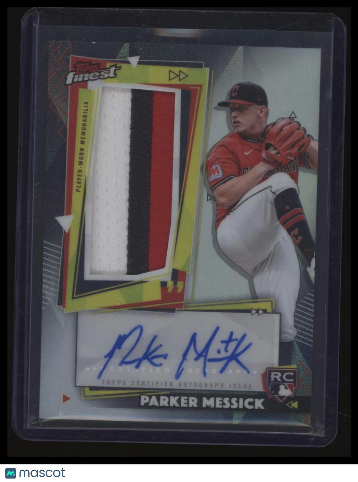 2026 Topps Finest Parker Messick Rookie Auto Relic