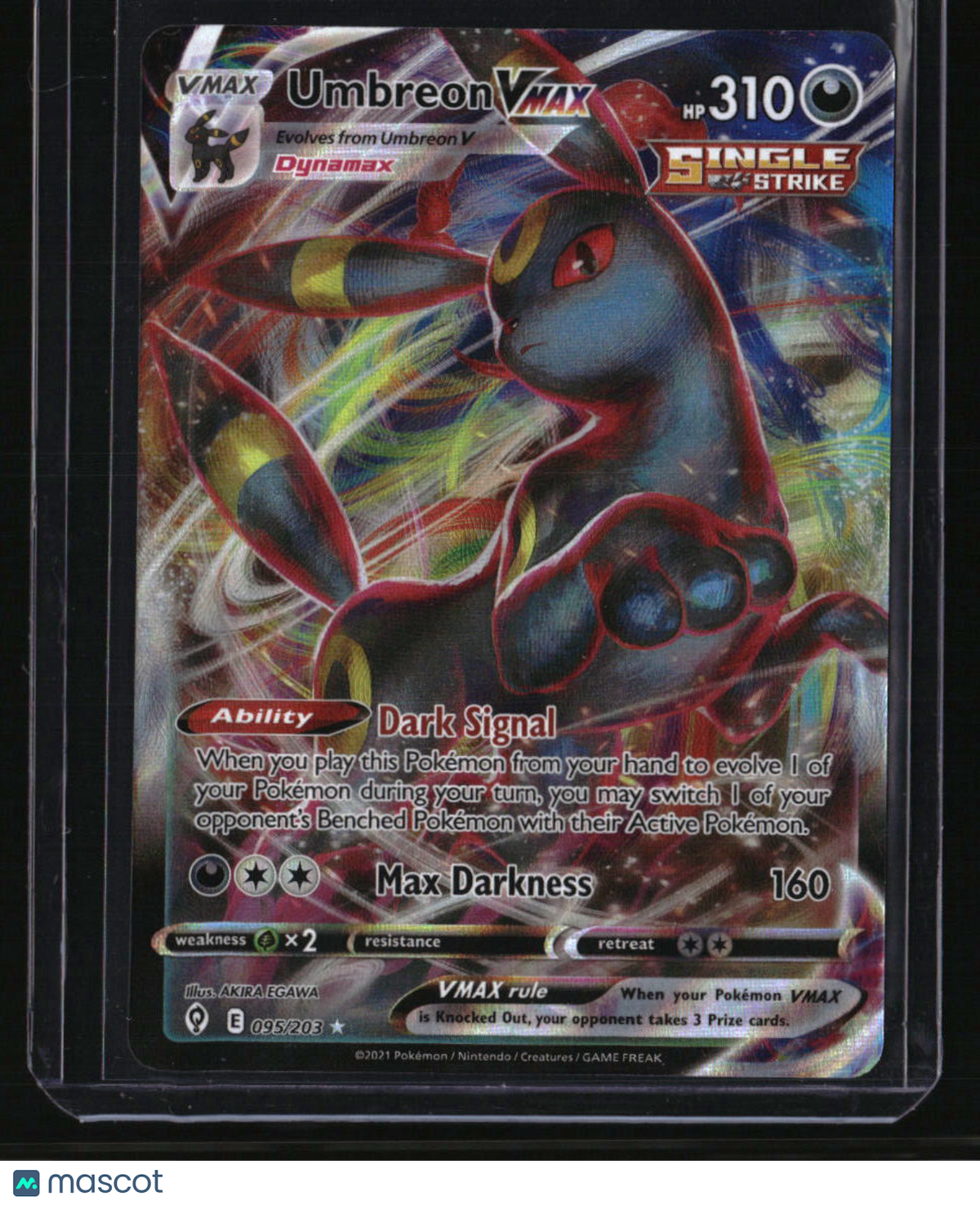 SWSH07: Evolving Skies Umbreon VMAX