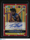 2024-25 Topps Chrome - Next Stop Signatures Red Terrence Shannon Jr. #/5