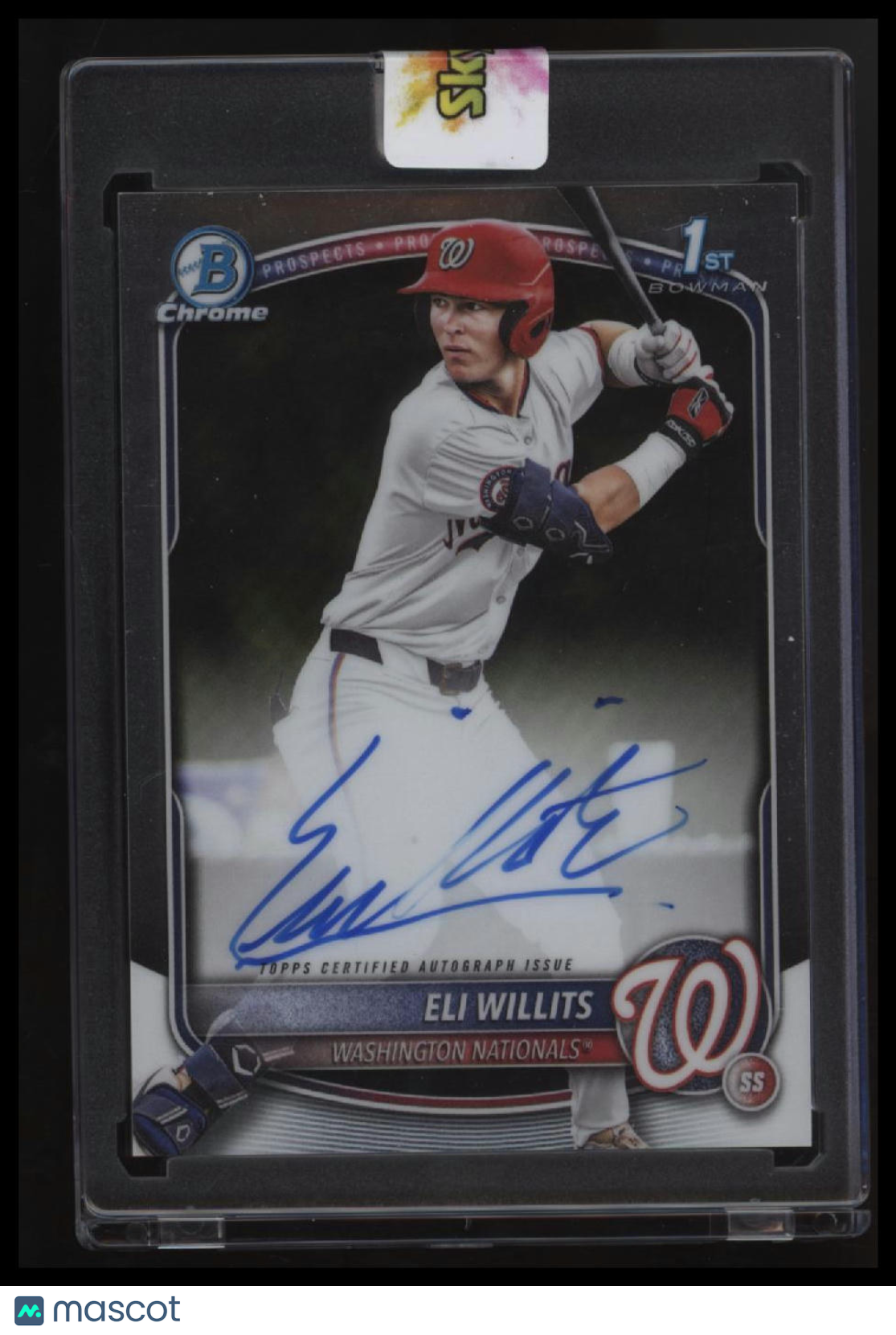 2025 Bowman Draft Eli Willits Chrome Prospect Autographs