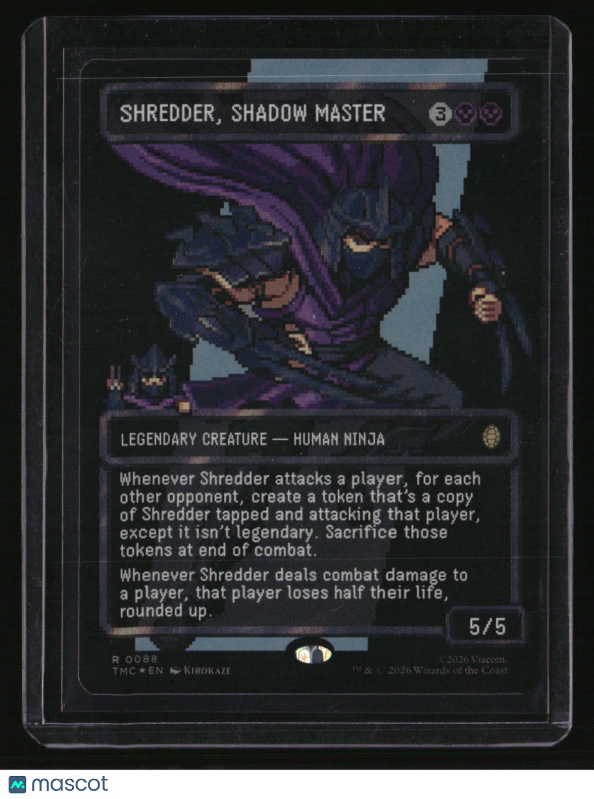 Teenage Mutant Ninja Turtles Shredder, Shadow Master (Borderless) (Surge Foil)